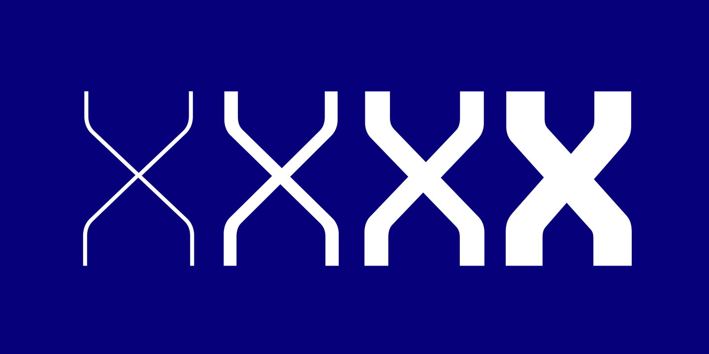 Пример шрифта Shentox Regular